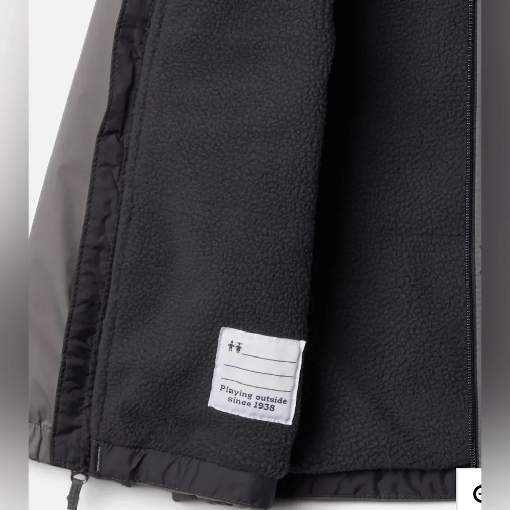 Boys Columbia Sherpa Lined Jacket - Picture 2 of 5